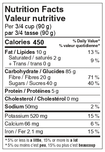 Vegan backpacking meal made in British Columbia 