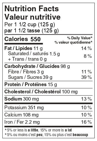 Vegetarian Backpacking Meal made in British Columbia