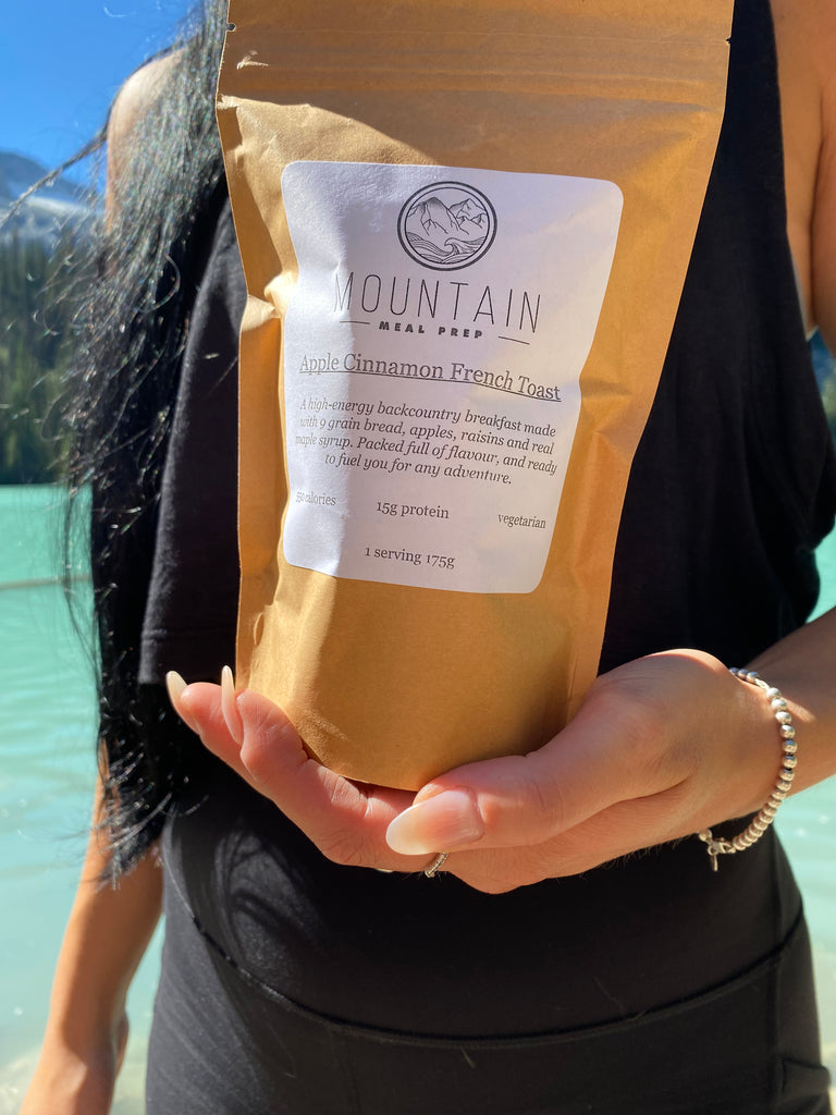 Vegetarian Backpacking Meal made in British Columbia